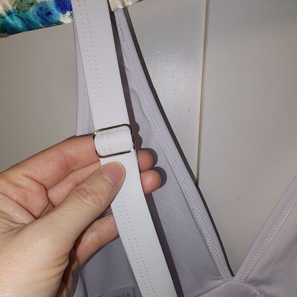 NWT Blooming Jelly Womens Tummy Control Swimsuit One Piece Slimming Modest Large - Picture 6 of 13